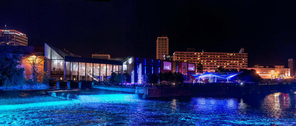 South Bend River Lights